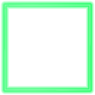 Neon Border Frame PNG Clipart