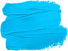 Paint Stain Blue PNG Clipart