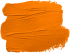 Paint Stain Orange PNG Clipart