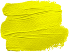 Paint Stain Yellow PNG Clipart