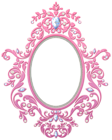 Pink Decorative Frame Transparent Clipart