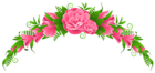 Pink Flowers and Roses Element PNG Clipart