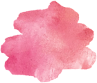 Pink Watercolor Splatter PNG Clipart