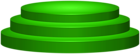 Podium Stage Green PNG Clipart
