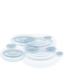 Rain with Puddles Transparent PNG Clipart