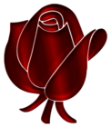 Red Rose Deco Ornament PNG Clipart