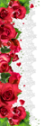 Red Roses Decoration PNG Clipart Picture