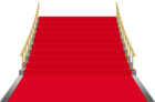 Red Stairs PNG Clip Art Image