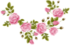 Rose Decoration Transparent Clip Art Image