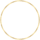 Round Border Frame Gold PNG Clipart