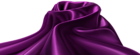 Satin Fabric Decoration Purple PNG Clip Art Image