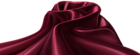 Satin Fabric Decoration Red PNG Clip Art Image