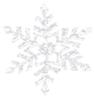 Shining Snowflake PNG Clipart Picture