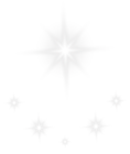 Shining Stars Effect Transparent PNG Clip Art Image