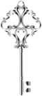 Silver Key PNG Clip Art