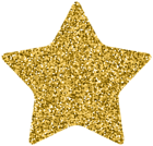 Star Decor Gold Clip Art Image