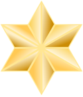 Star Decor Yellow PNG Clipart