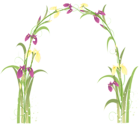 Transparent Floral Arch PNG Picture