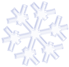 Transparent Simple Snowflake PNG Clipart