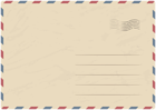 Vintage Envelope PNG Clipart