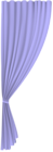 Violet Curtain Transparent Clip Art