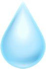 Water Drop Blue PNG Clipart