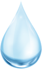 Water Drop PNG Blue Clipart