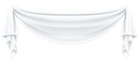 White Transparent Veil PNG Clip Art Image