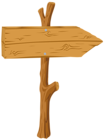 Wooden Sign Transparent PNG Clip Art Image