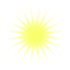 Yellow Sun Effect PNG Transparent Clipart