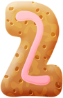Biscuit Number Two PNG Clipart Image