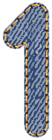 Jeans Number One PNG Clipart Picture