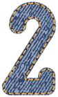 Jeans Number Two PNG Clipart Picture