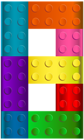 Lego Number Eight PNG Transparent Clip Art Image