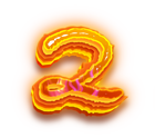 Two Fire Number PNG Clipart