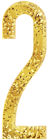 Two Gold Transparent PNG Clip Art Image