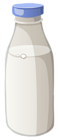 Bottle of Milk PNG Vector Clipart Image