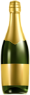 Champagne Bottle Transparent Clip Art Image
