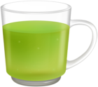 Cup of Green Tea PNG Clipart