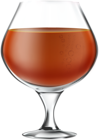 Glass of Brandy PNG Clipart