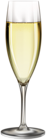 Glass of Champagne PNG Clipart