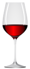 Glass of Red Wine PNG Clipart Image