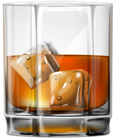 Glass of Whiskey PNG Clip Art