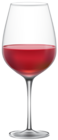 Glass of White Wine Transparent Clip Art Image