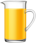 Jug of Orange Juice PNG Transparent Clipart