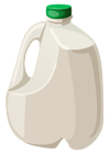 Large Bottle of Milk PNG Clipart Image