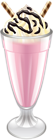 Pink Milk Shake Transparent PNG Clip Art Image