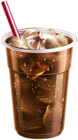 Plastic Cup with Cola PNG Clip Art Image