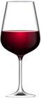 Red Wine Glass Transparent Clip Art Image