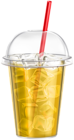 Yellow Drink Plastic Cup PNG Clipart